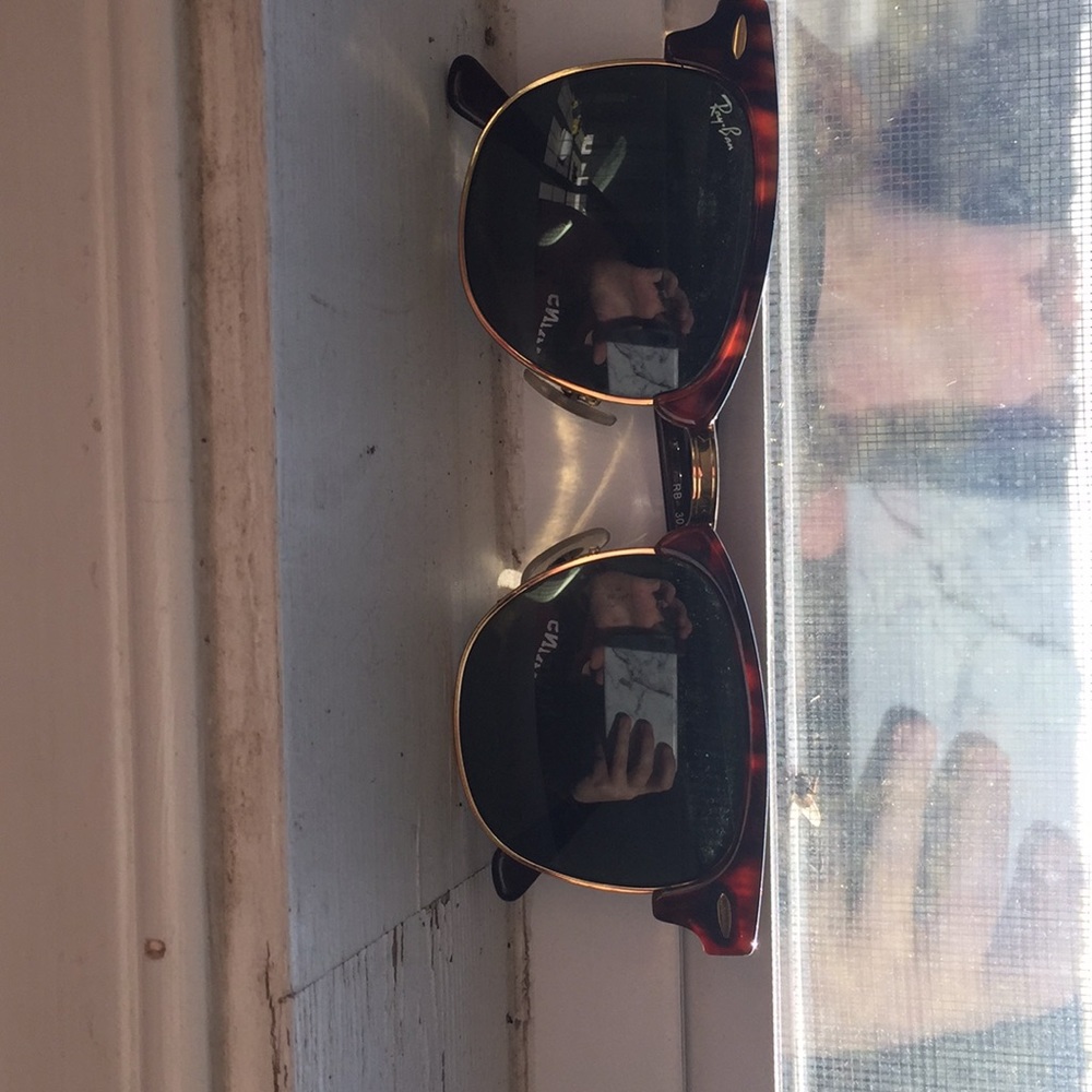 Authentic Ray Ban Clubmaster Sunglasses